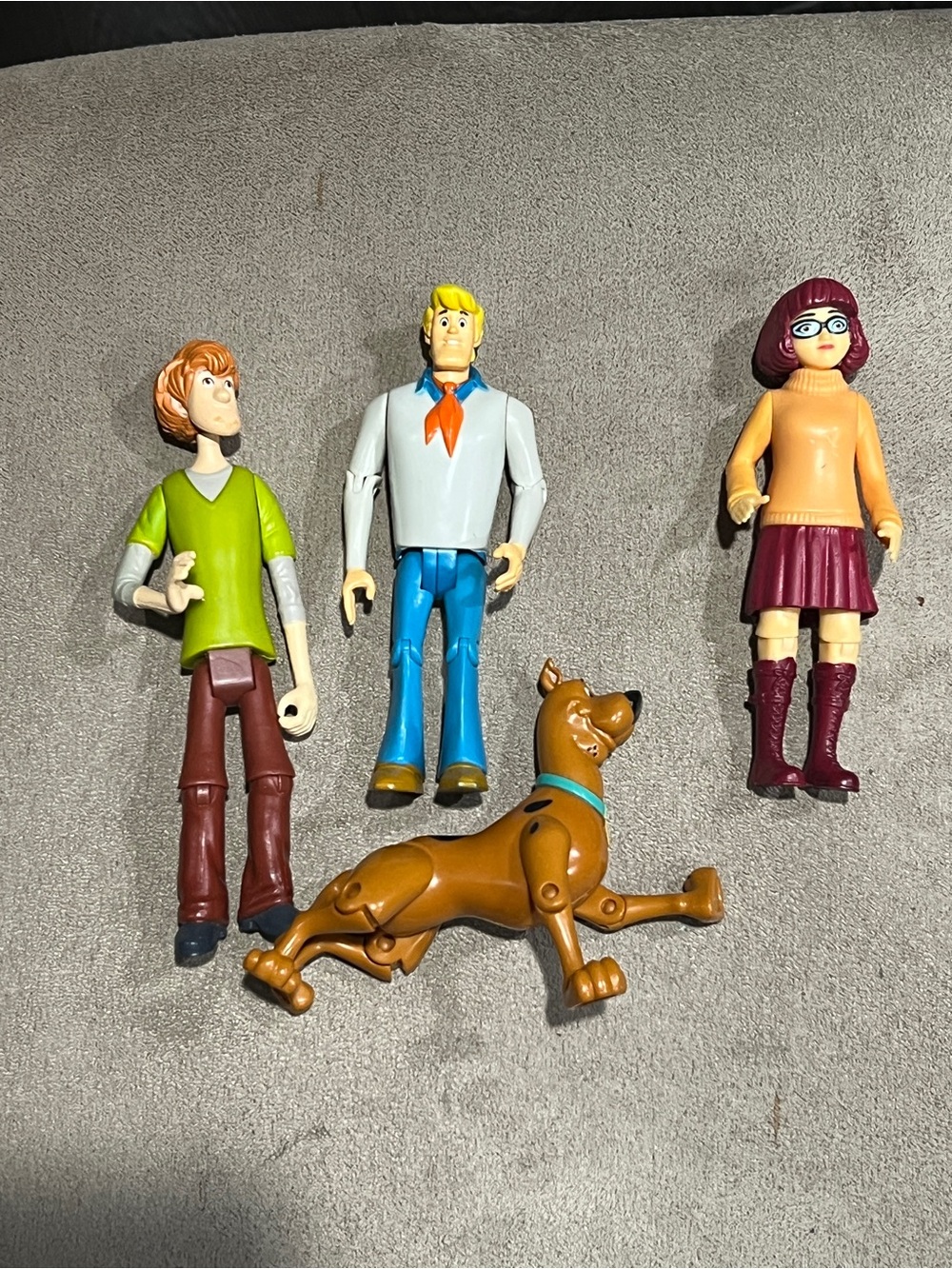 Scooby-Doo 6” posable Action Figures Set of 4 Fred Velma Shaggy